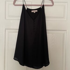 Black Dressy Tunic Top